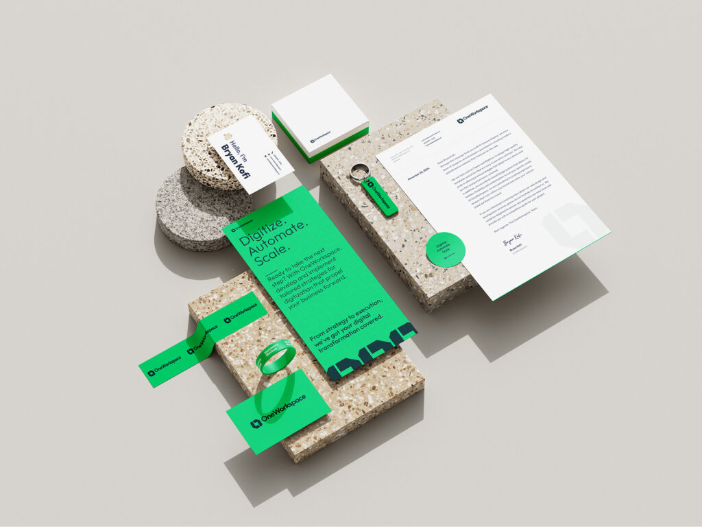 One Workspace — brand application 5